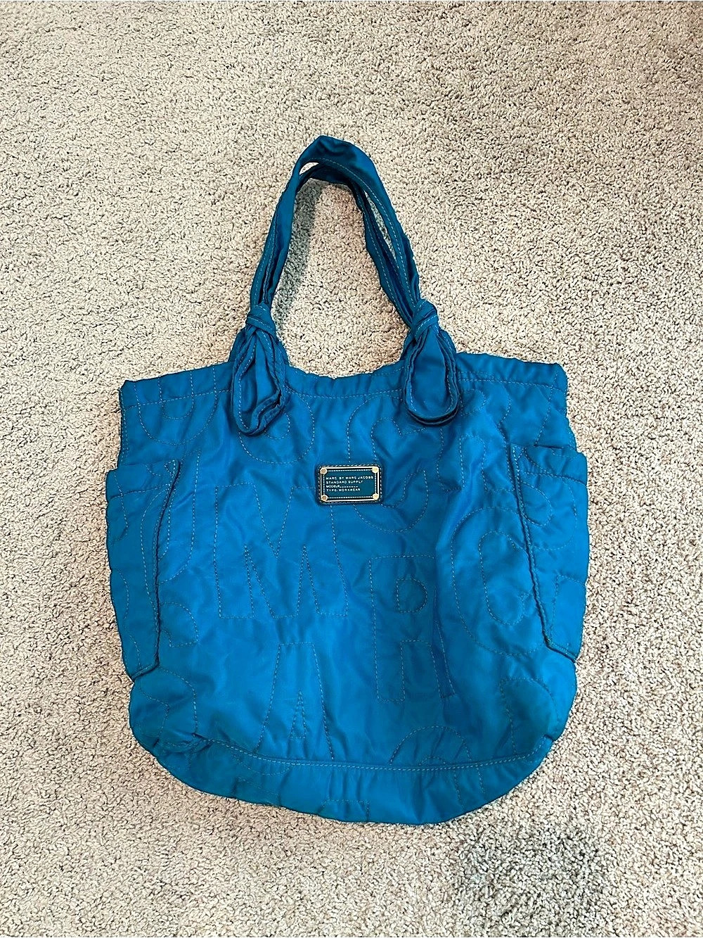 Marc by Marc Jacobs Standard Supply Workwear Quilted Nylon Tote Quilted Nylon